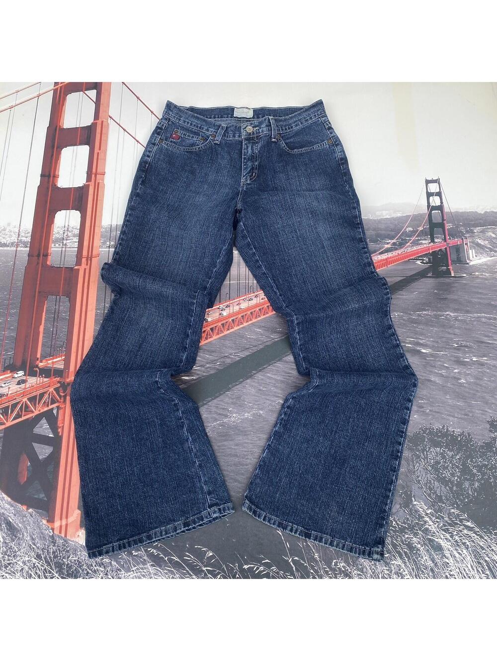 VTG Bluenotes Denim Jeans Flared Stretch Women’s Size 29x34 Bluenotes Canada Y2K